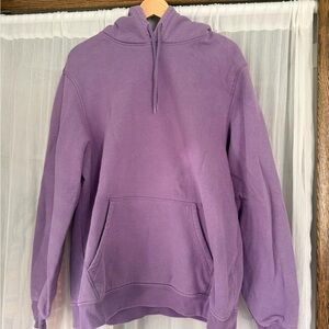 H&M Men's Lavender Crewneck Hoodie Sweatshirt
